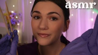 ASMR Dermatology Exam ┃ Detailed and Up Close Skin Assessment Extraction and Treatment [upl. by Atrebla]