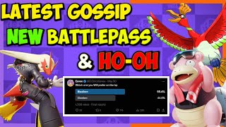 Latest Gossip New Battlepass😍 amp HoOh Pokémon Unite News 🔥 [upl. by Kolnick]