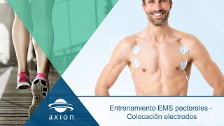 Colocación electrodos para entrenamiento EMS en pectorales  Electroestimulación desde casa [upl. by Soigroeg]