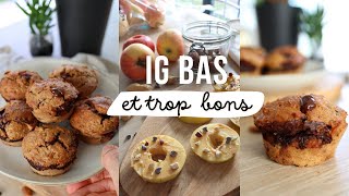 8 goûters IG bas à tester durgence recettes faciles et rapides pour toute la famille 👨‍👩‍👧‍👦 [upl. by Inessa]