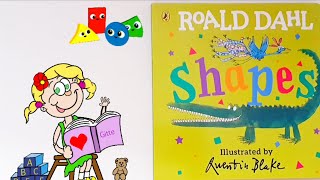 Shapes by Roald Dahl  Board Book Read Aloud storytimewithgitte  Learn Shapes for Babies [upl. by Analaj]