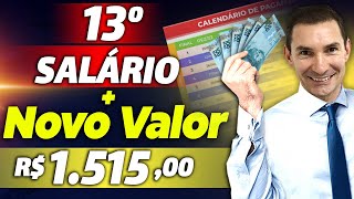 INÉDITO AUMENTO de SALÁRIO MINÍMO  13º SALÁRIO pega TODOS de SURPRESA [upl. by Divadleahcim]