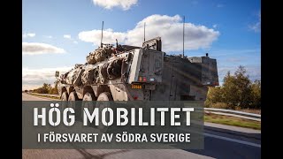 Hög mobilitet i försvaret av södra Sverige [upl. by Laris]