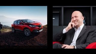 Interview tendance amp design  Renault Kadjar  Alain Lonay ITV [upl. by Weisbart627]