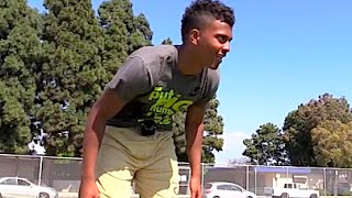 Safety  Jamal Hicks 16  Narbonne High CA UTR Spotlight 2015 [upl. by Sahc832]