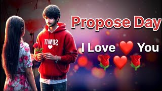 Propose day shayari 🌹❤️8 February Propose Day Status 🥰 Propose Day shayari status [upl. by Sirama]