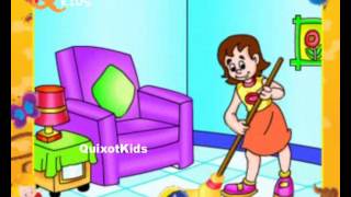 Cleanliness Of Our Home  Good Habits and Manners For Kids [upl. by Melony]