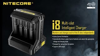 Nitecore i8 Intellicharger 8 Batteries [upl. by Rayle]