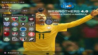 Webrothers 40 VERSÃO FINAL PES2011 on PCSX2 098  Playstation 2 Emulator [upl. by Alinoel466]