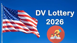 DERNIER RAPPEL POUR LA DV LOTTERY 2026 [upl. by Bittner]