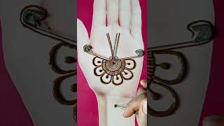 safti pin sa viral mehndi trick youtubshortviralshortvideo viralshortvideotrickmehndikalpana [upl. by Lecrad]