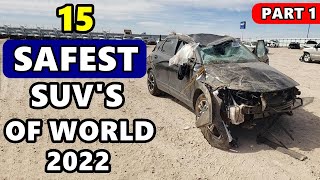 15 Safest SUV of World 2022💥Part 1  इन गाड़ियों से सुरक्षित कुछ और नहीं पूरी दुनिया में  ASY [upl. by Einnor]