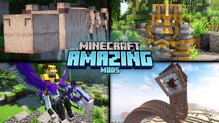 12 Amazing Minecraft Mods For 1201  ForgeampFabric [upl. by Marco263]