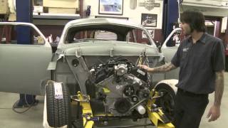 2013 Street Rodder Road Tour 1951 Ford Drivetrain Installation [upl. by Stiegler691]