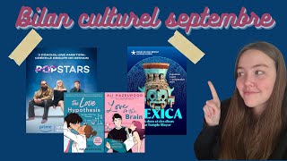 🍂BILAN CULTUREL SEPTEMBRE🍂 [upl. by Deach]