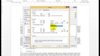 Inhoudsopgave maken in Word 2013 [upl. by Nelleoj]