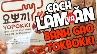 Cách làm Tokbokki nhanh ngon tiện nhất quả đất  Yopokki  Ăn thử món Hàn  Hà Ly Cooking [upl. by Ahsinirt]