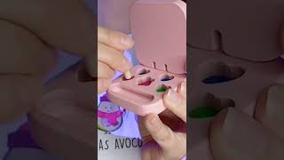 🌳 Your daily dose of ASMR 🌳 wooden makeup asmrverdana asmrmakeup satisfying relax [upl. by Aicul]