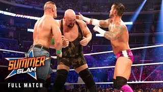 FULL MATCH CM Punk vs John Cena vs Big Show — WWE Championship Triple Threat Match [upl. by Ilise106]