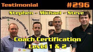 Snooker Coaching Certification Testimonials From Level 2 [upl. by Ahsaten]