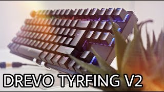 Another Cheap RGB Mechanical Keyboard  Drevo Tyrfing V2 Review [upl. by Moses]