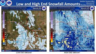 NWS Missoula Weather Briefing December 21 2023 [upl. by Herra]