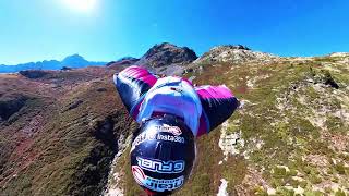 Grand Pic de Belledonne wingsuit base jump [upl. by Remlap]