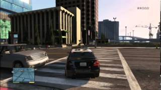 Grand Theft Auto 5 Entering Los Santos while Martin Madrazo is hunting you [upl. by Ellard]