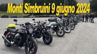 Gita sociale Monti Simbruini  Moto Guzzi Roma [upl. by Ahseinad573]