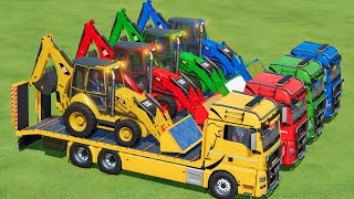 COLORS OF LOADER  TRANSPORT TRUCK IN FS22  FARMING SIMULATOR 22 GAMEPLAY VIDEO [upl. by Evelinn]