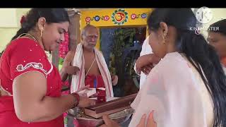 మా Grama Devatha ammavaaru pooja Grama devtha pooja viralvideos goldpooja🙏🙏🙏 [upl. by Tiernan111]