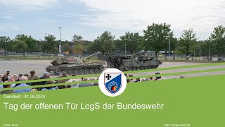 Logistikschule der Bundeswehr  Tag der offenen Tür Dynamische Vorführung 31082024 [upl. by Hootman]