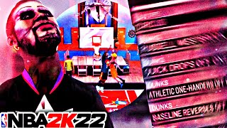 NBA 2K22 BEST DUNK PACKAGES FOR 7580 DRIVING DUNK UNBLOCKABLE DUNK PACKAGES [upl. by Ardnoid289]