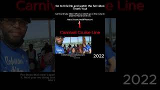 Carnival Cruise 2022 we had a lot of fun vibes [upl. by Carrington998]