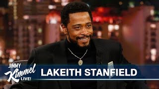 LaKeith Stanfield on Adam Sandler Kevin Garnett amp Loving the Joker [upl. by Geehan558]