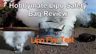 Hobbymate Lipo Safety Bag Review and Test [upl. by Magdalen]