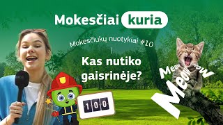 Kas nutiko gaisrinėje  MOKESČIUKŲ NUOTYKIAI 10 [upl. by Munro]