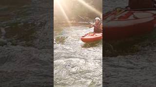 Barton Creek greenbelt kayaking at Twin Falls whitewater [upl. by Nirej]