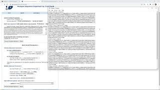 Multiple Sequence Alignment with ClustalW [upl. by Yokum427]