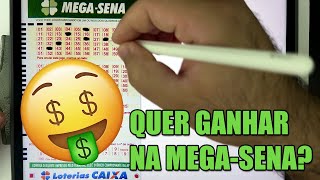 🤑 Faça isso para tentar GANHAR NA MEGASENA [upl. by Aurelia402]