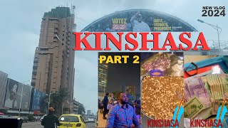 KINSHASA VLOG 20232024 🇨🇩  Part 2 I went to Congo for 7Days [upl. by Tirrej]