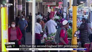 HIV prevalence in KZN second highest in SA [upl. by Dorene74]