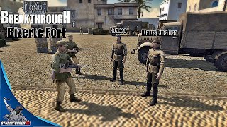 quotBizerte Fortquot  MOHAA Breakthrough Mod  Men of War Assault Squad 2 [upl. by Aisha110]