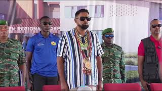 President Ali visits Lethem  Guyana 🇬🇾 [upl. by Odab]