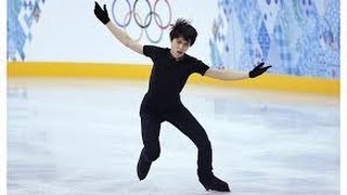 Yuzuru Hanyu Olympics Sochi 2014  Handsome [upl. by Nylhsoj956]