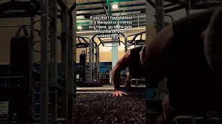 Favorite pushups Use a band Also find yourself at the gym fitover45 gym bodyweightexercises [upl. by Vogeley]