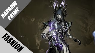 Warframe  Fashion Frame  Harrow Prime  Spectral Cultist [upl. by Horatius]