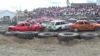 2017 Bottineau county fair derby compact heat [upl. by Alia]