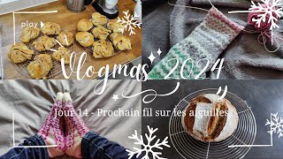 Vlogmas 2024 🎄 Jour 14  Prochain fil sur les aiguilles [upl. by Eddy578]