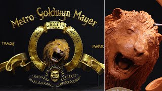 Metro Goldwyn Mayer Pictures Logo Diorama  Timelapse [upl. by Sihonn]